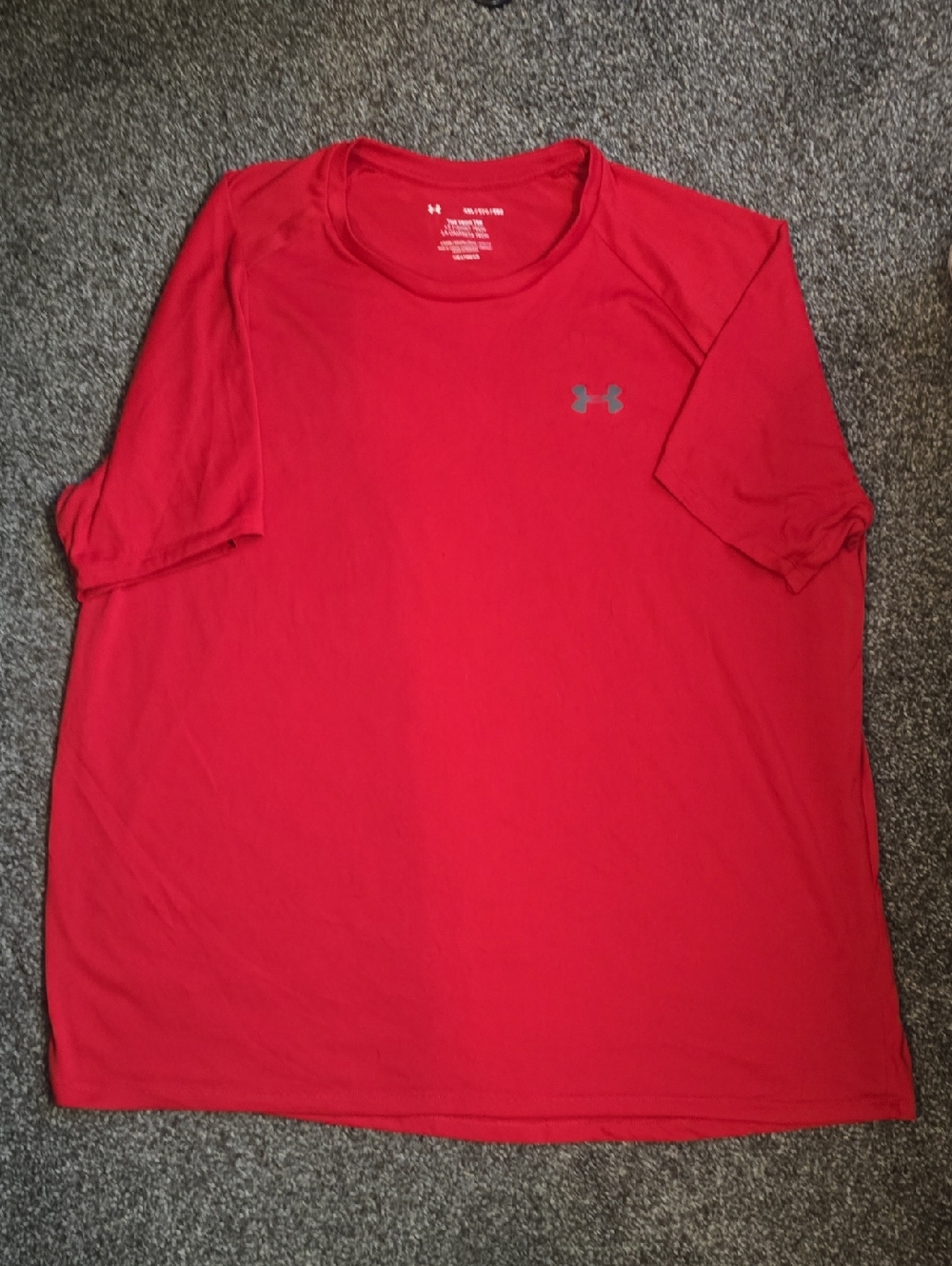 Under Armour Men’s Red Short-Sleeve Performance Tee